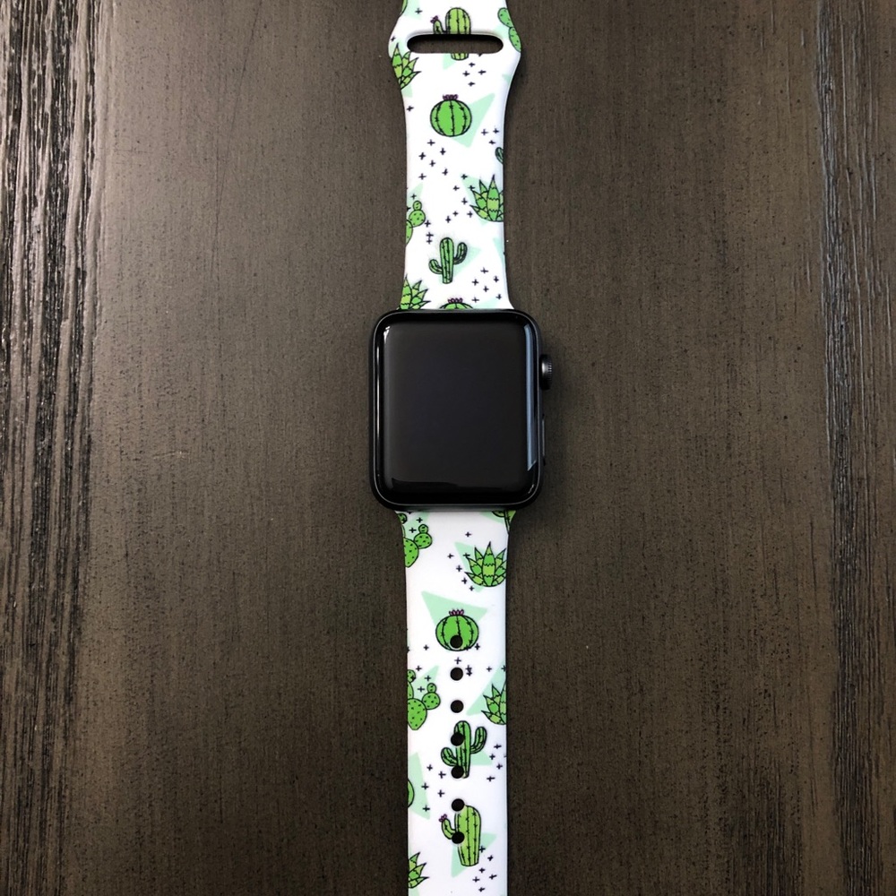 Cactus & succulent Apple Watch band 38mm/40mm